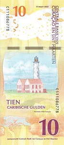 Curazao y San Martín 3 Pick 1a Reverso