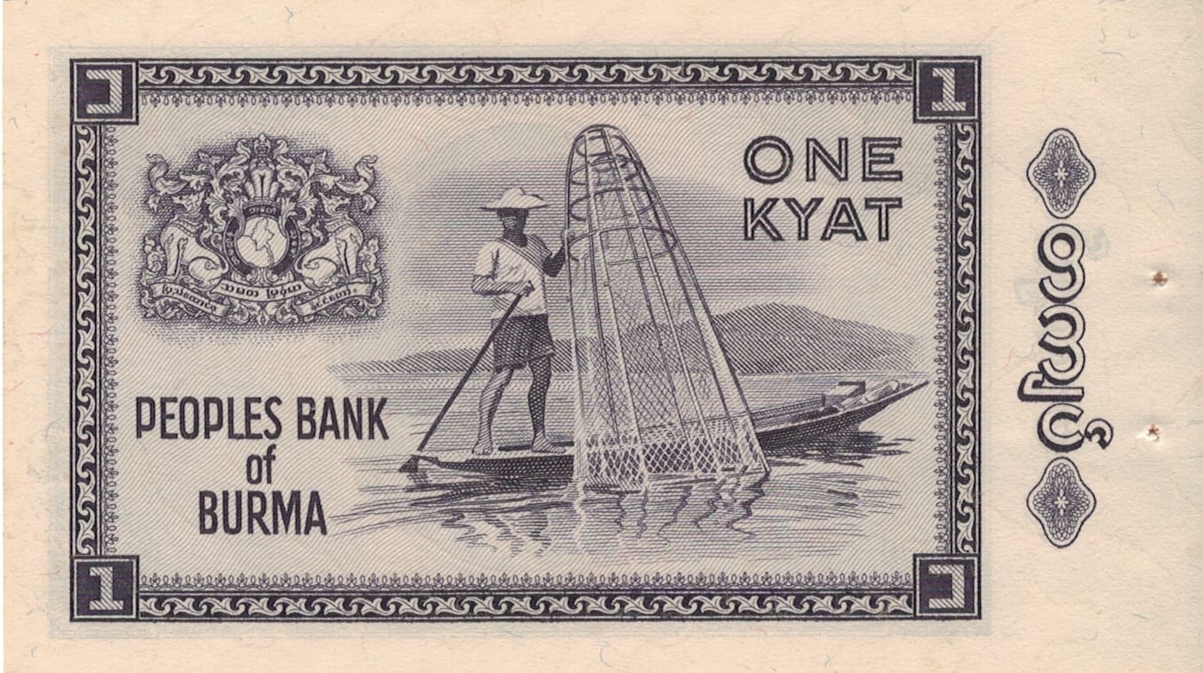 Myanmar o Birmania 30 Pick 52 at 1