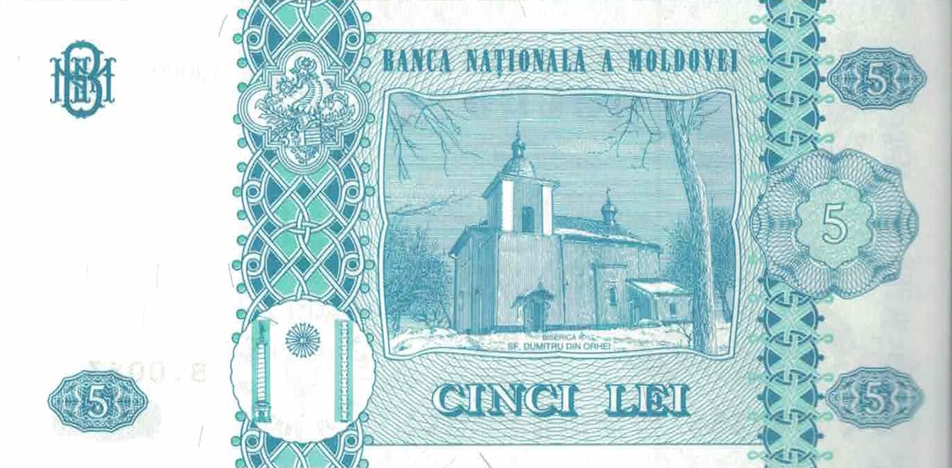 Moldavia 10 Pick 9f at