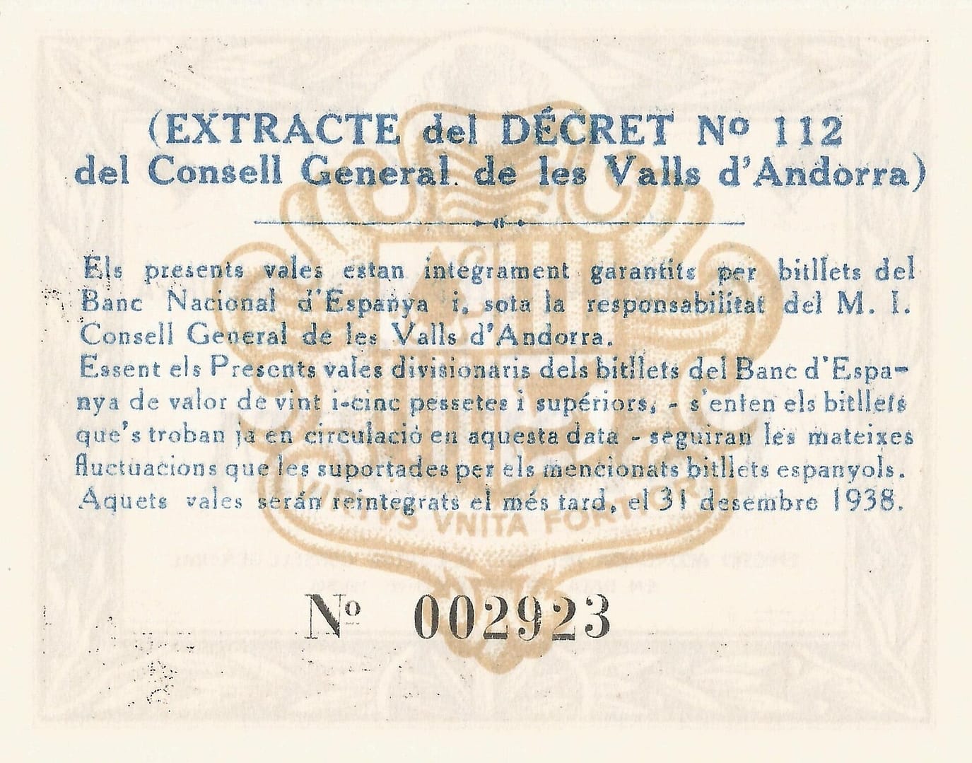 Andorra 6 Pick 6 Reverso