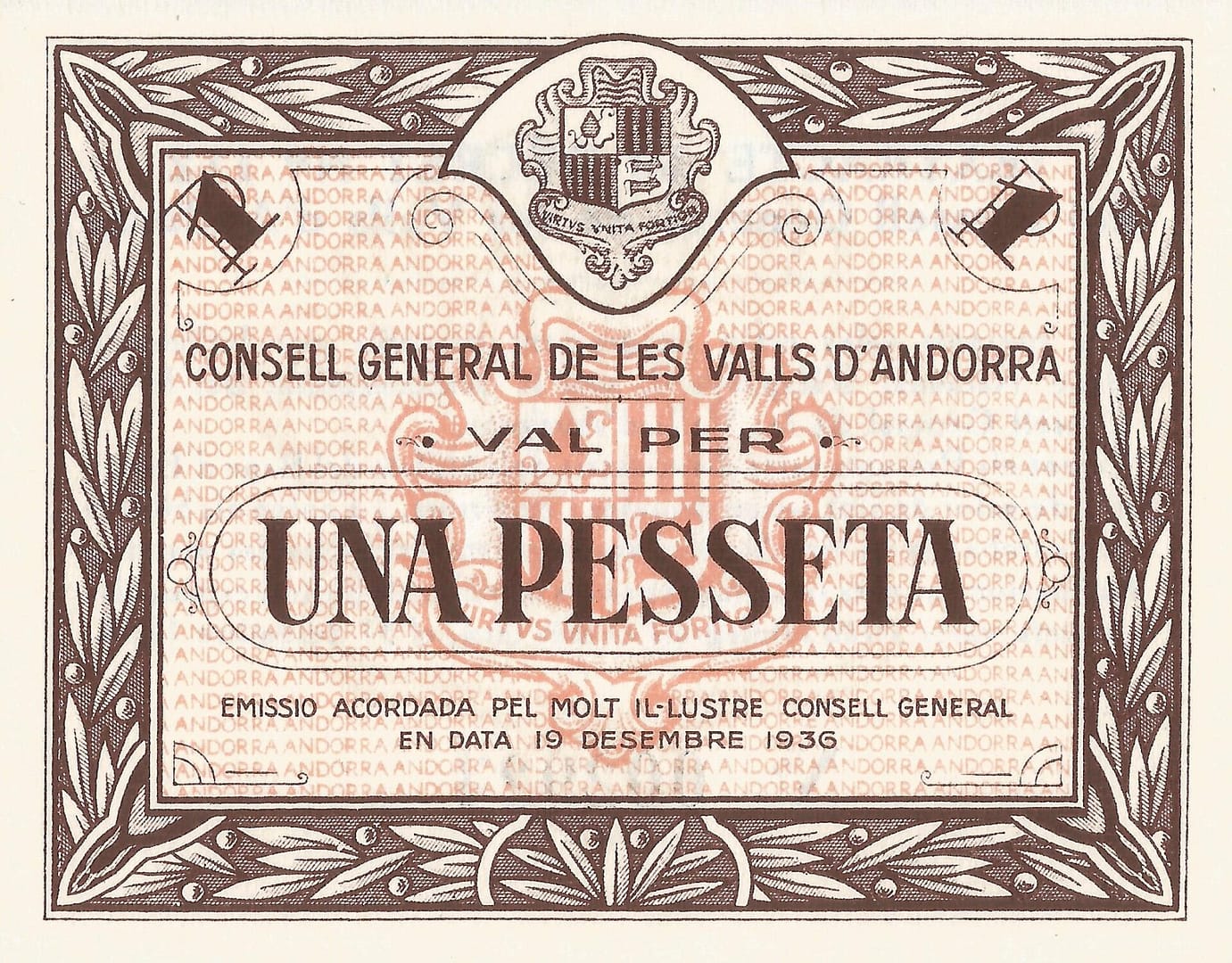 Andorra 5 Pick 6 Anverso