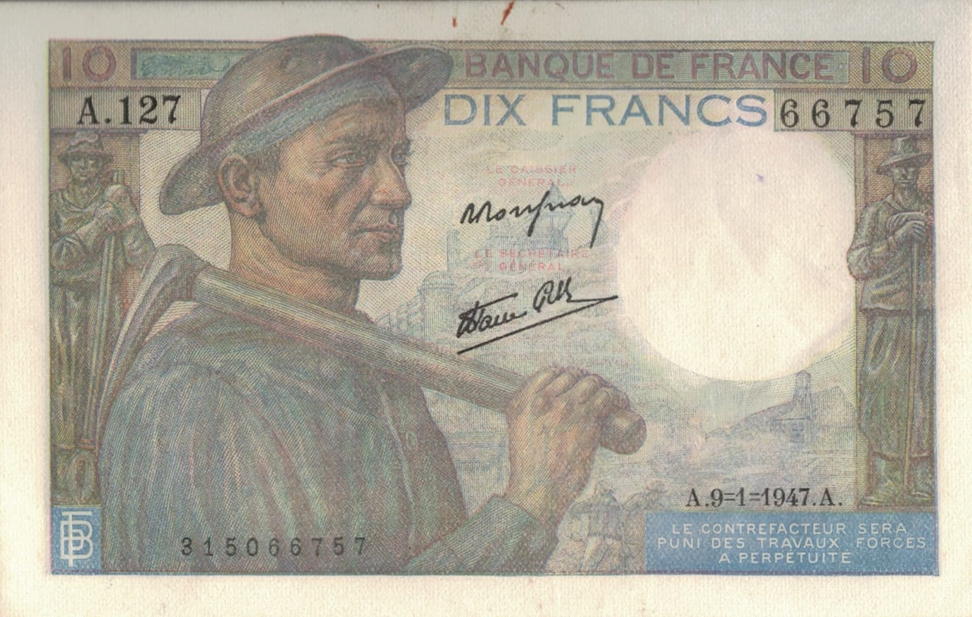 Francia 85 Pick 99e ad