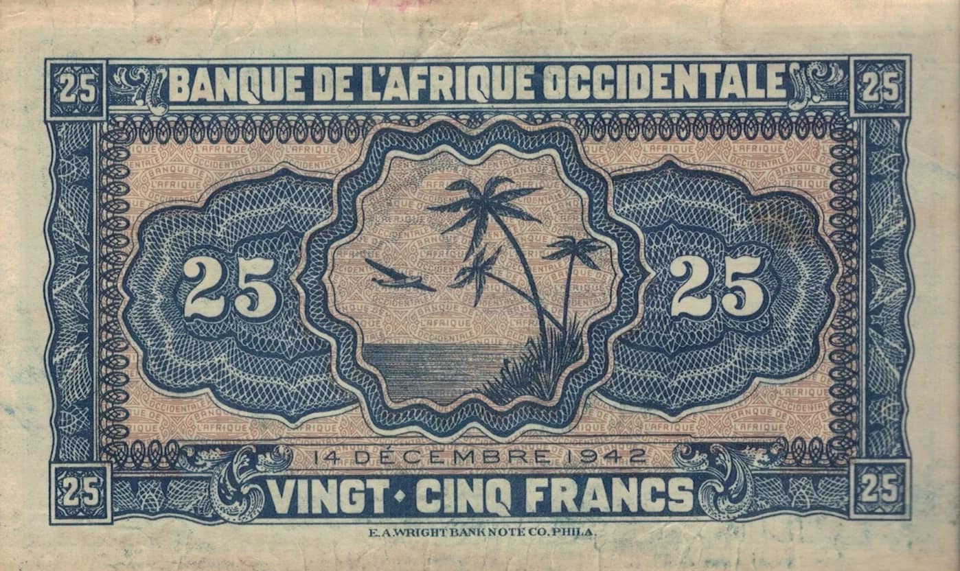 África Occidental Francesa 11 Pick 30a at jpg