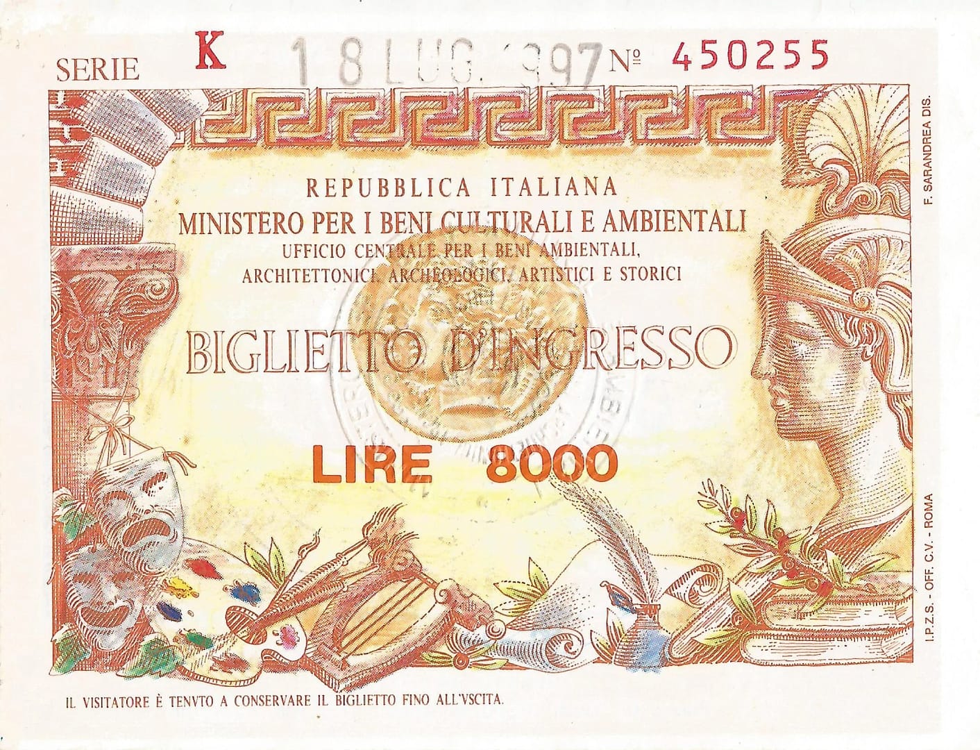 Fantasía 184 bono italia Anverso jpg