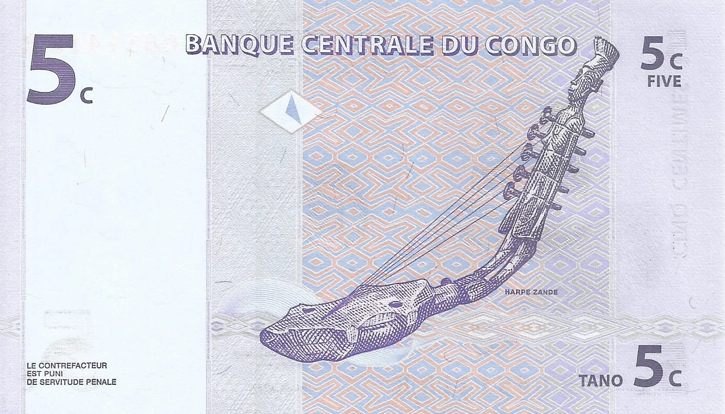 República Democrática del Congo 10 Pick 81a Reverso jpg