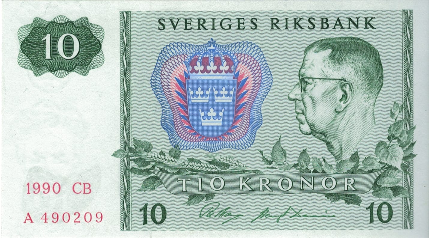 Suecia 13 Pick 52e.8 ad