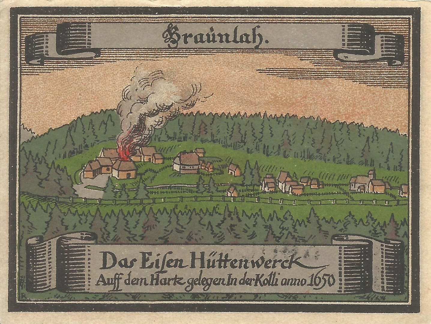 Notgeld - B 30 GM 153.1 3 3 Reverso