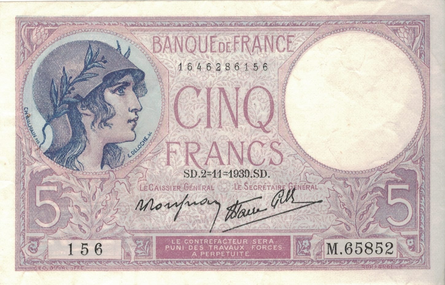 Francia 63 Pick 83a.14 ad