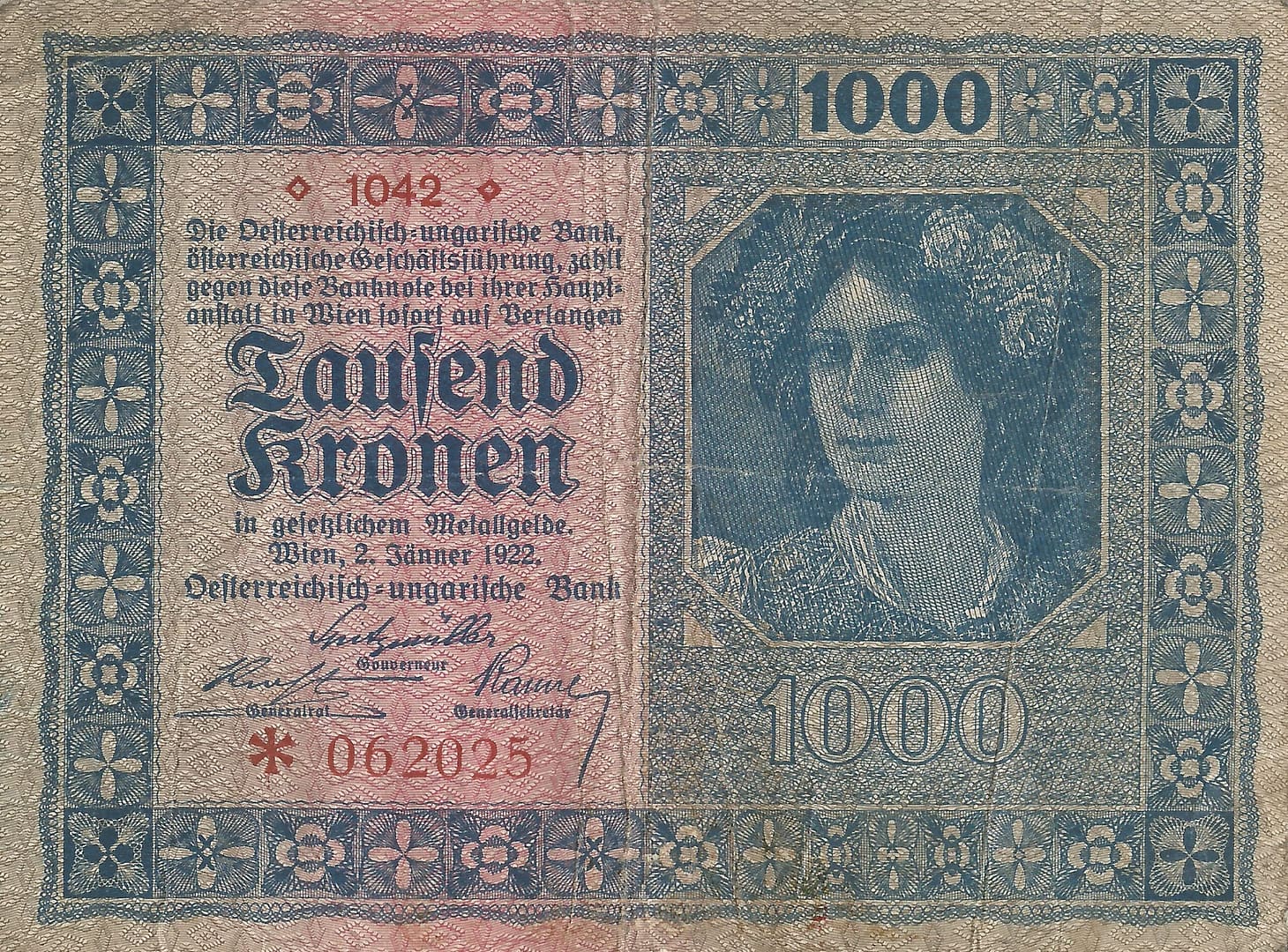 2-Coronas Austriacas 1918-1925 19 Pick 78 Anverso 2 scaled