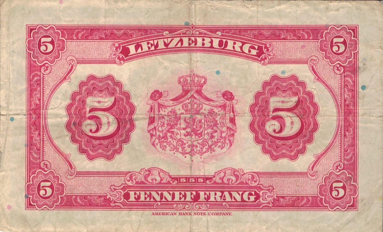 Luxemburgo 6 Pick 43a at 1