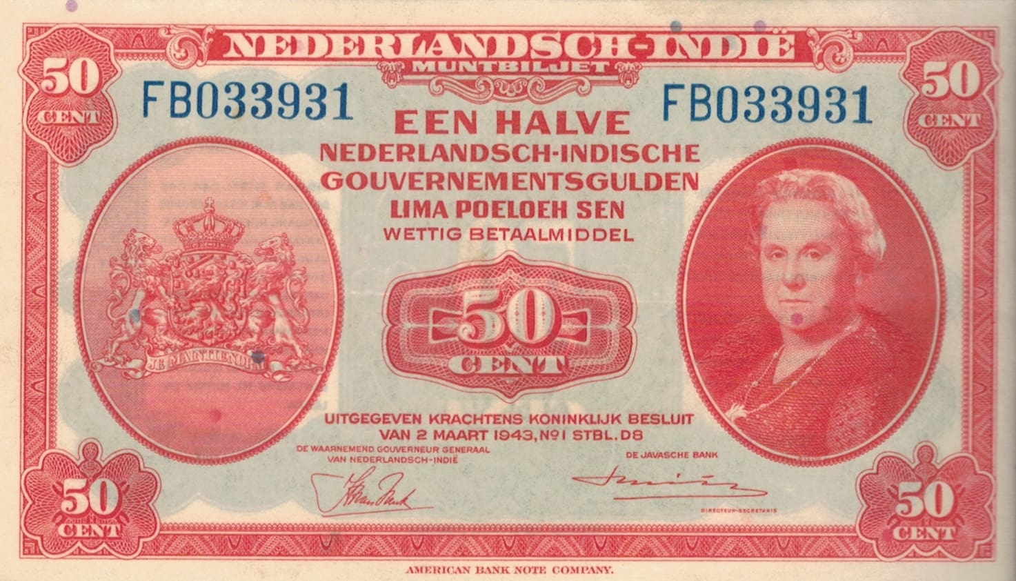Indias Holandesas 8 Pick 110a ad 1