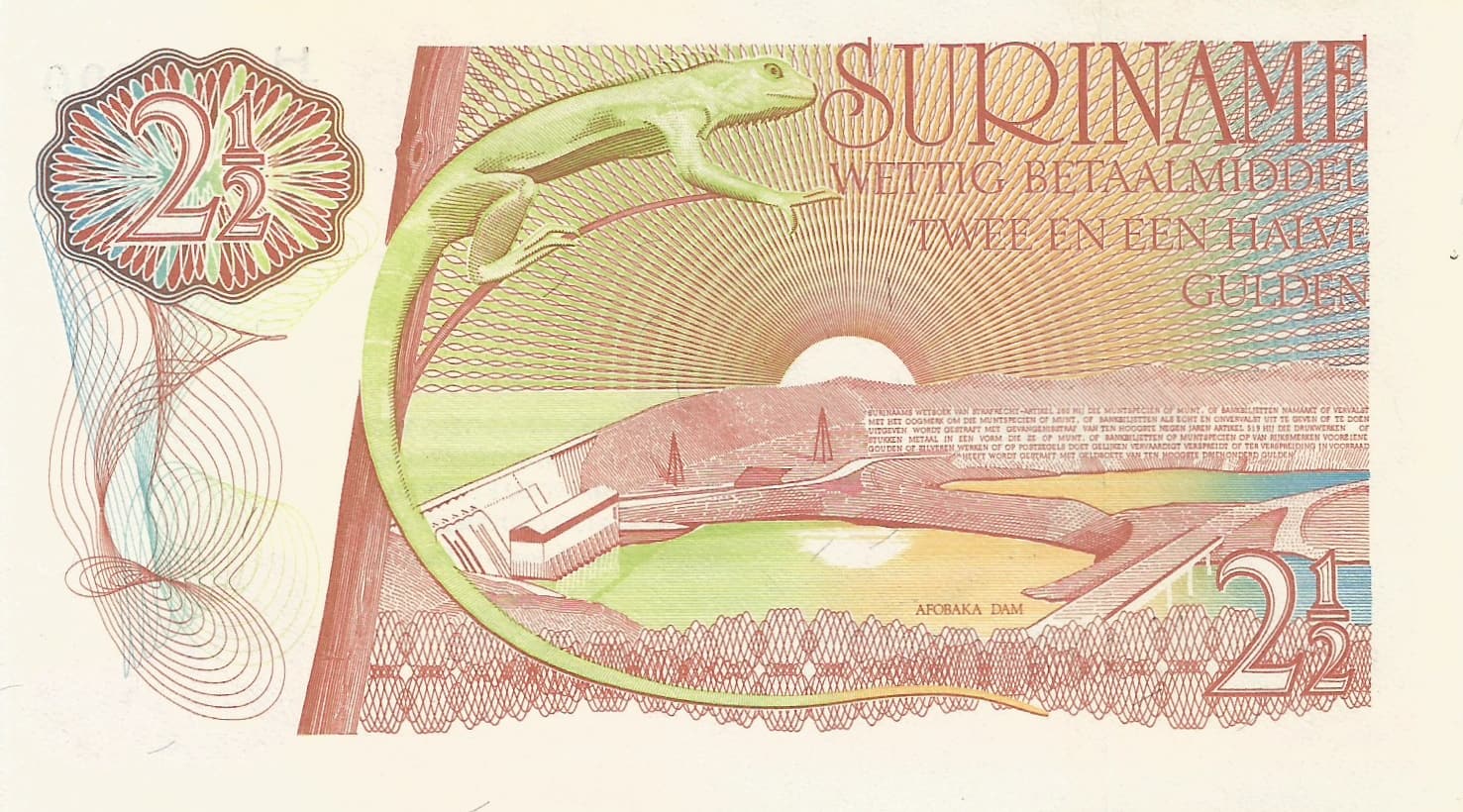 Surinam 10 Pick 119a at