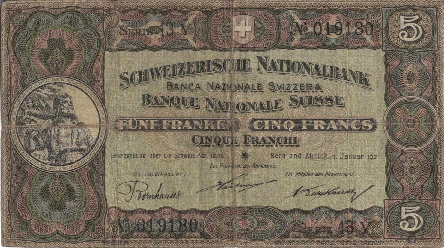 Suiza 5 Pick 11e.1 ad