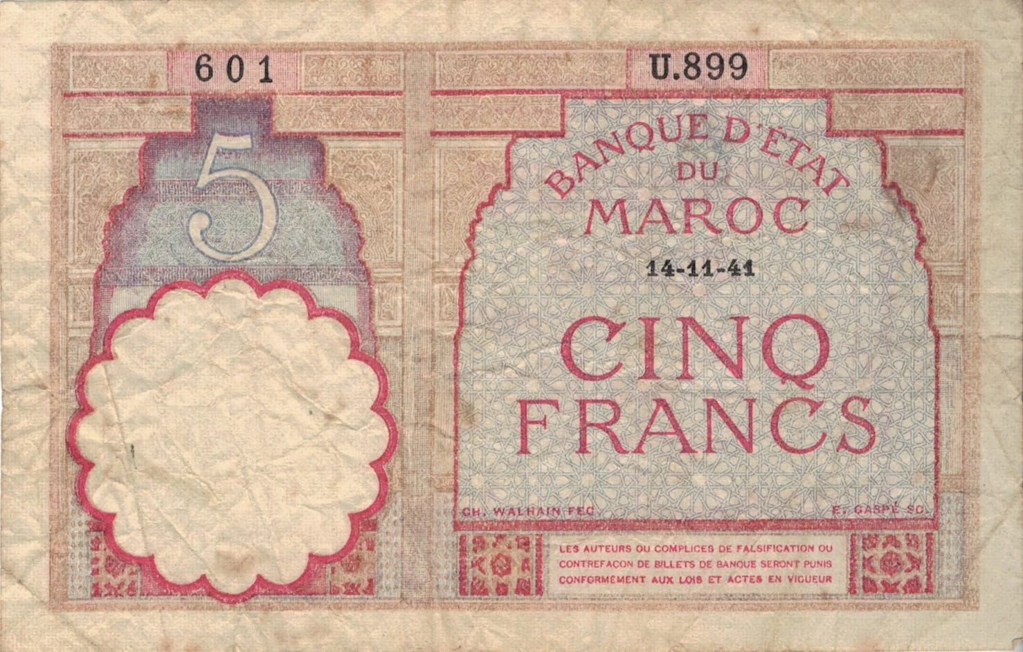 Marruecos 7 Pick 23 Ab.3 ad jpg