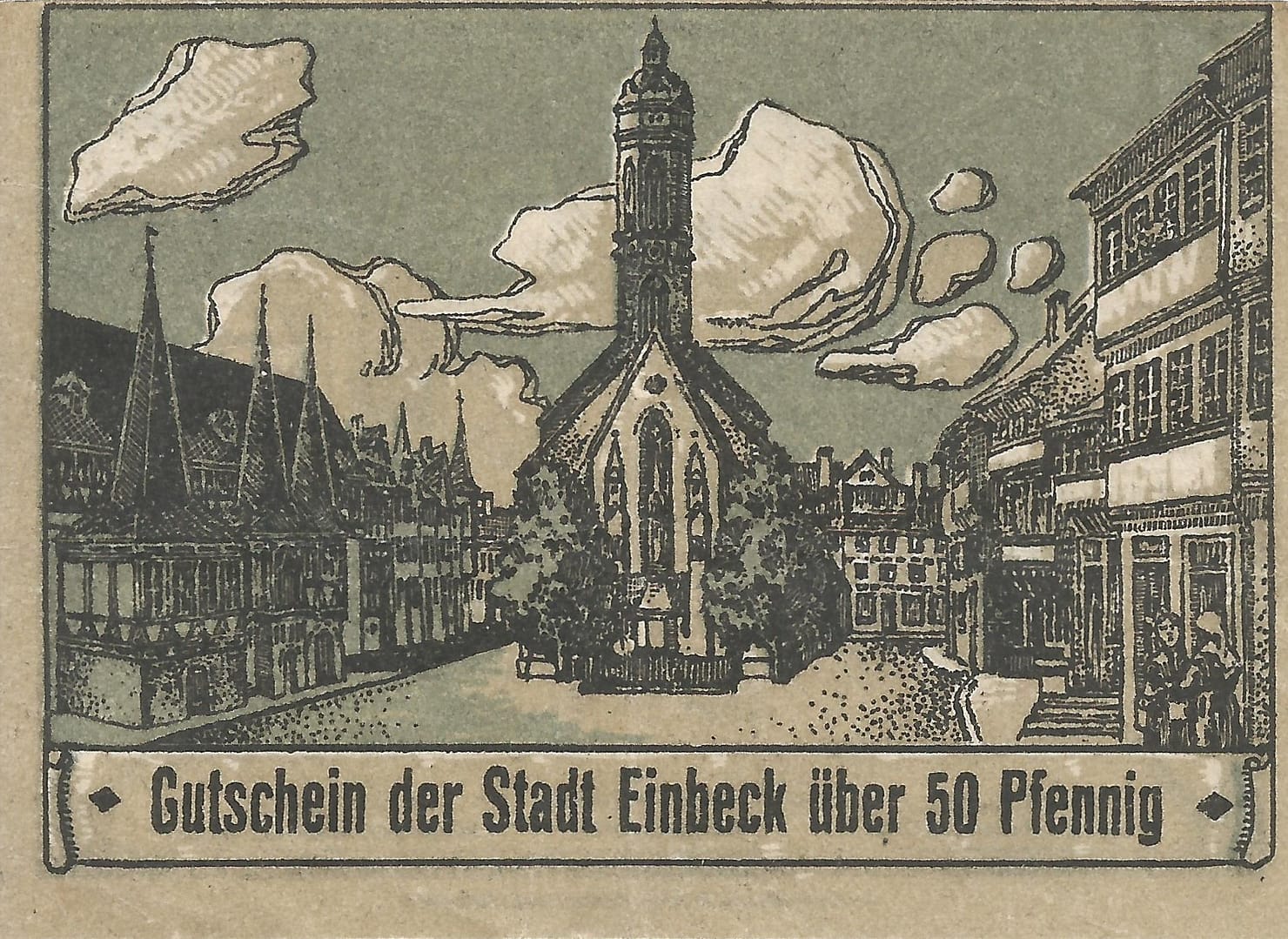 Notgeld - E 8 G E9.2b Reverso