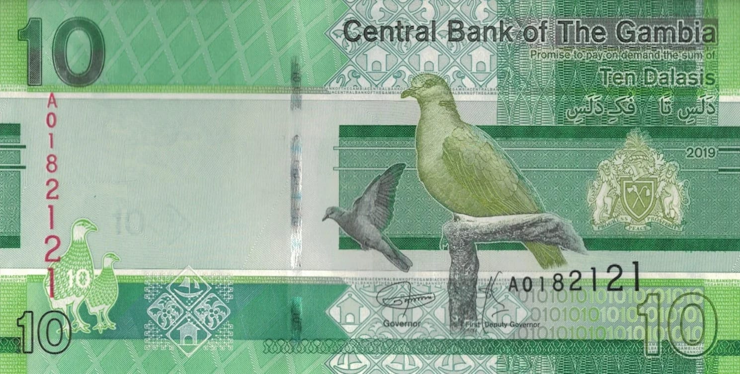 Gambia 19 Pick 38a Anverso jpg