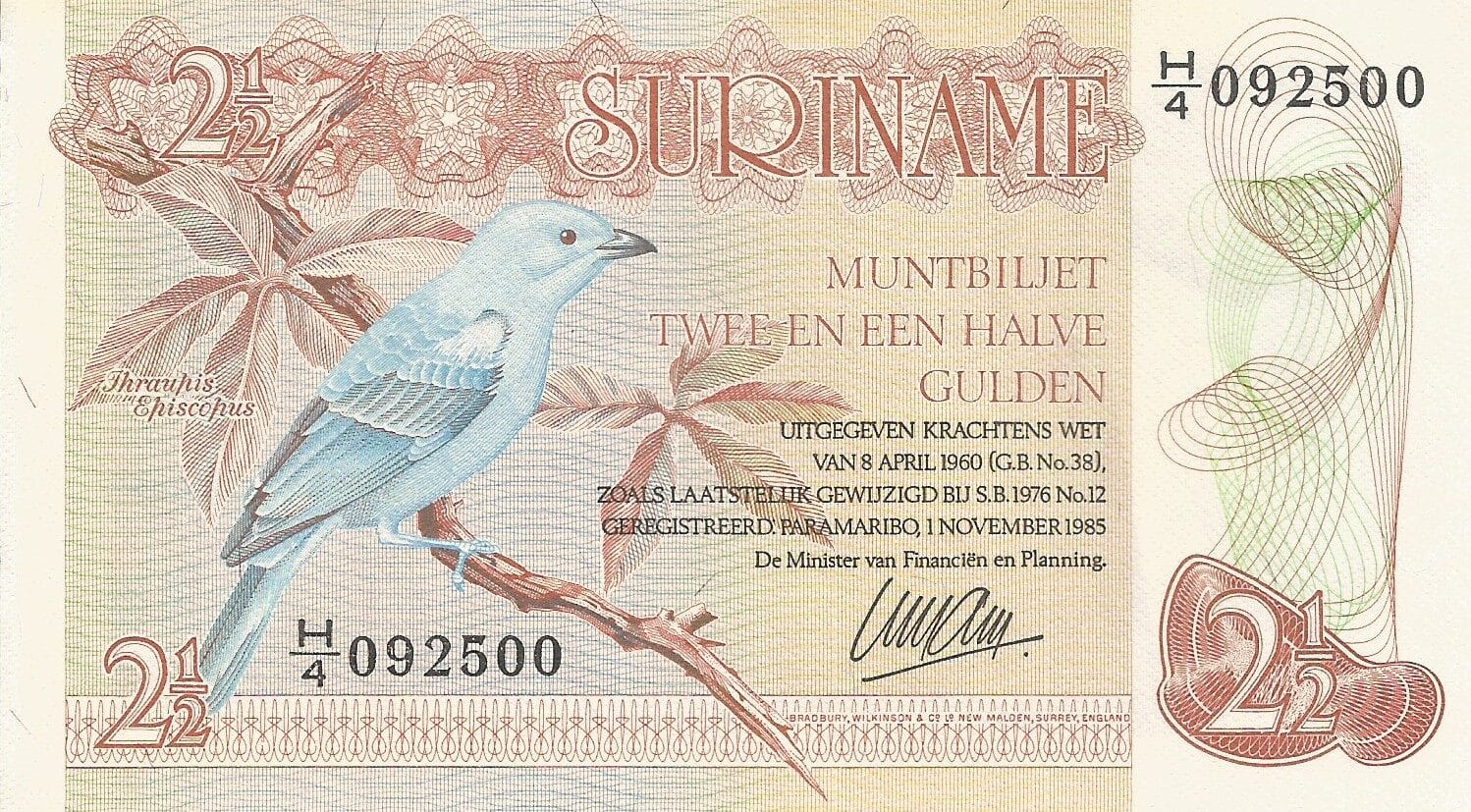 Surinam 9 Pick 119a ad e1676645828700