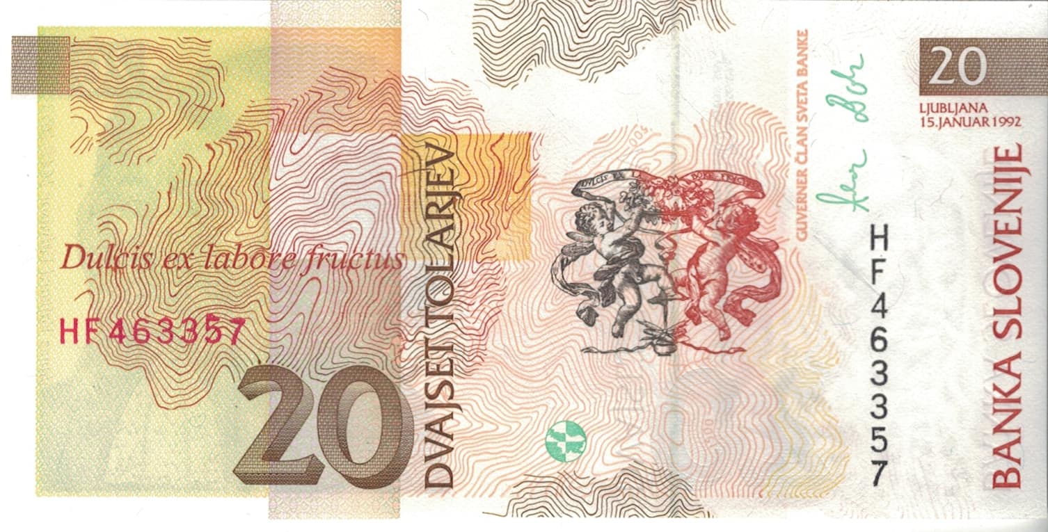 Eslovenia 13 Pick 12a at 2