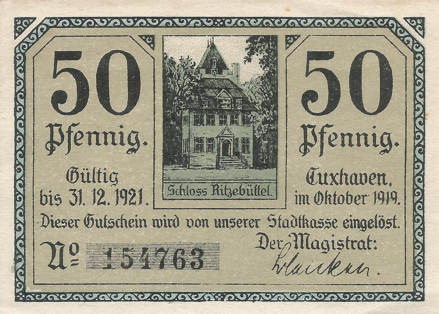 Notgeld - C 15 Grabowski C37.2b Anverso