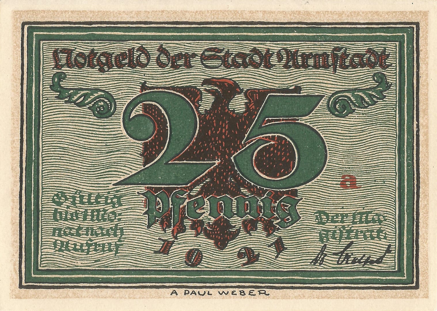 Notgeld - A 15 43.2 5 6 Anverso
