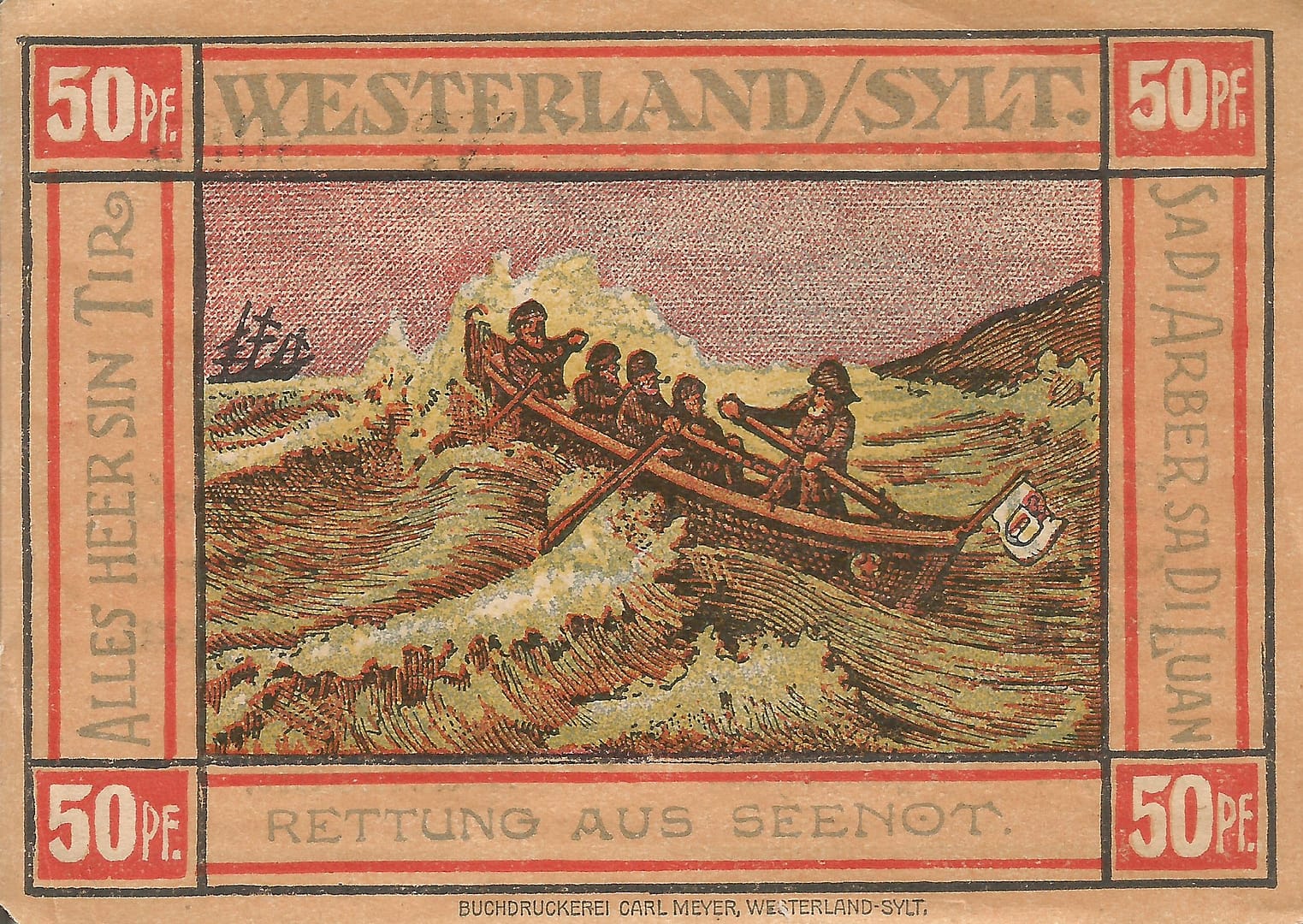 Notgeld - W 26 1418.2a 1 3 Reverso