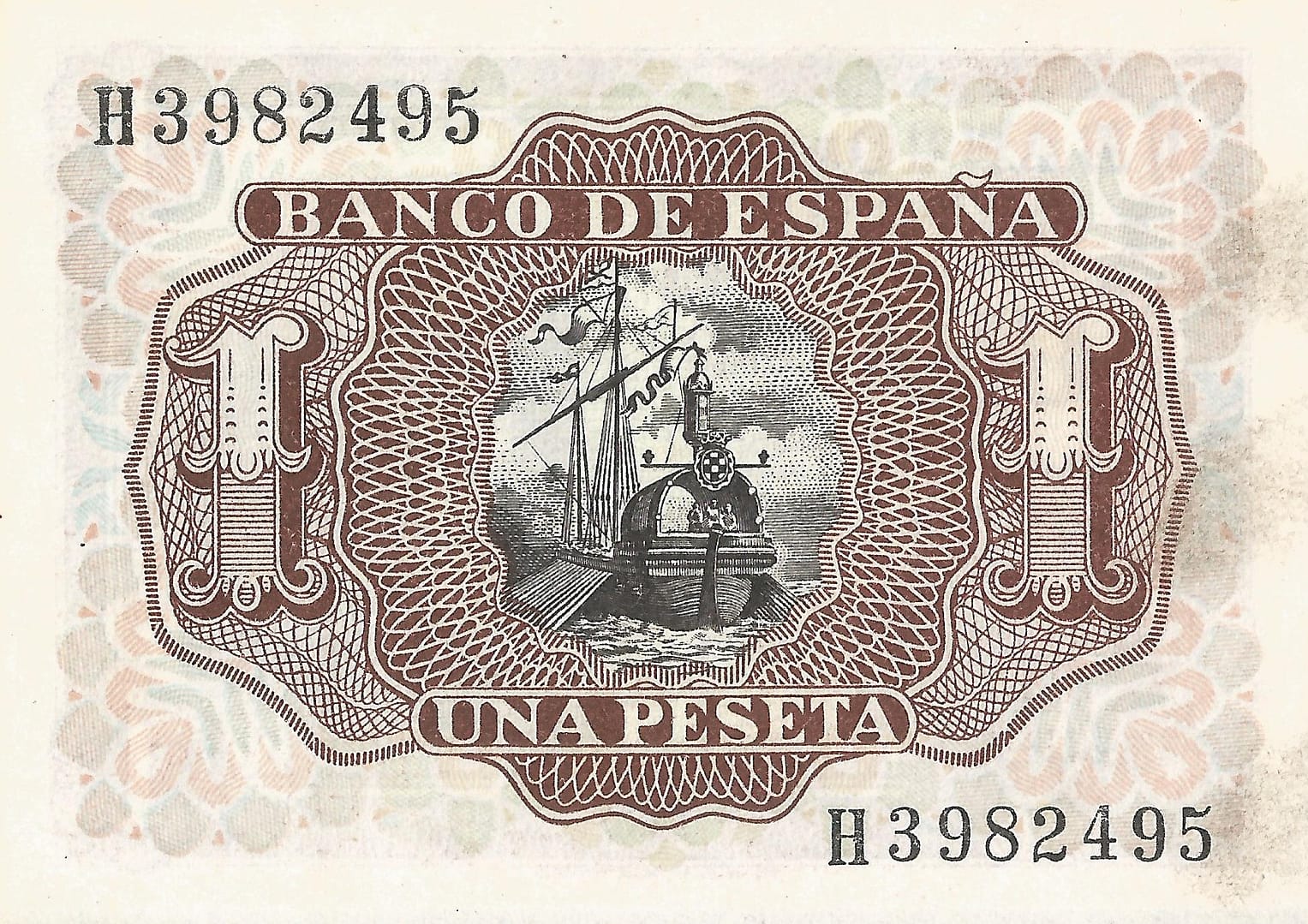 España 81 Pick 144a.2 Reverso
