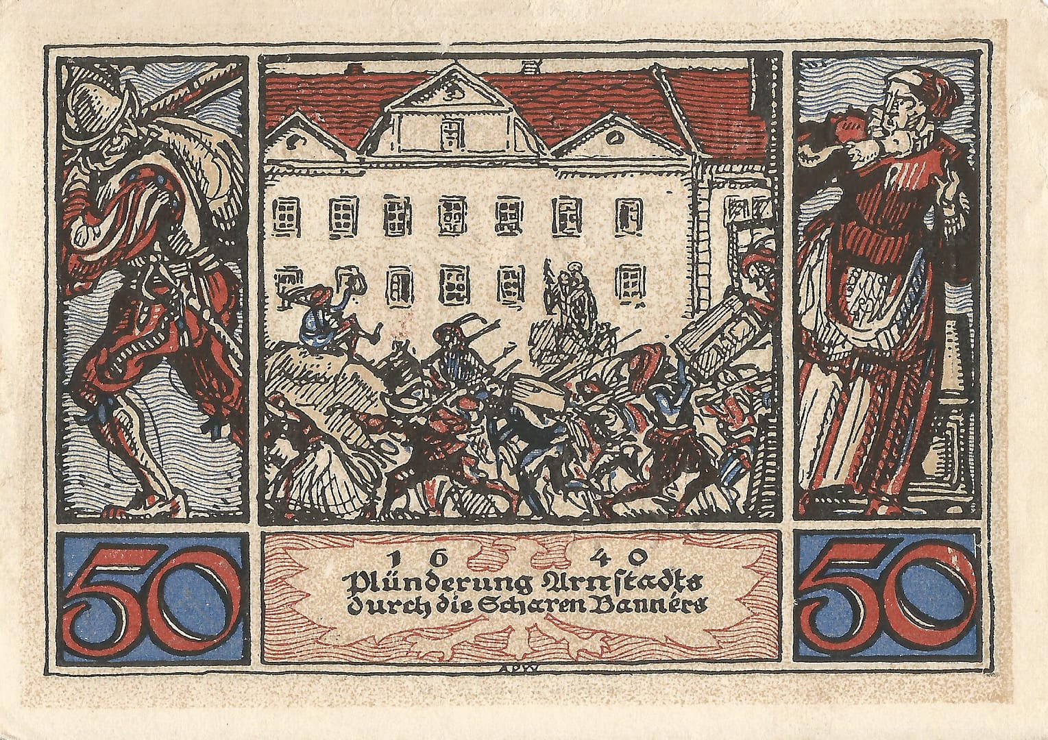 Notgeld - A 18 43.3a 6 6 Reverso