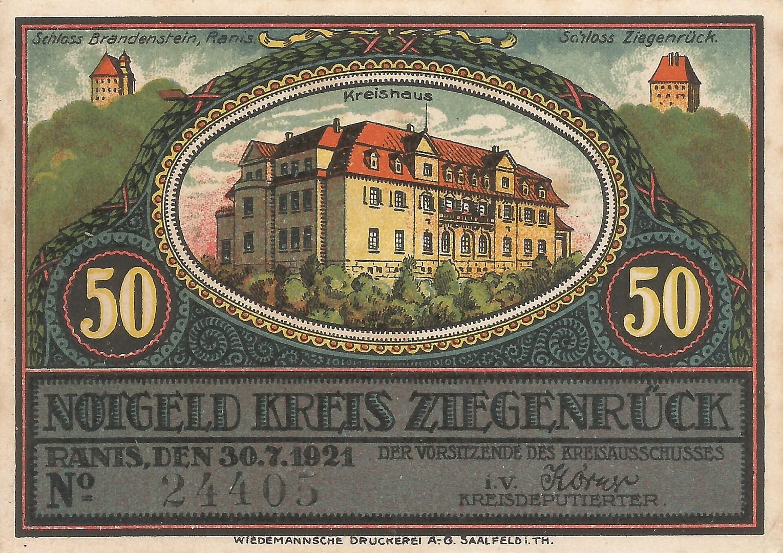 Notgeld - Z 15 GM 1471.1a 66 Anverso