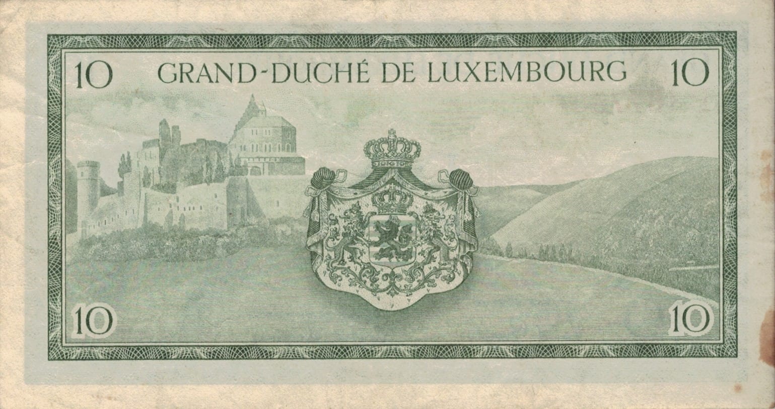 Luxemburgo 10 Pick 48a.1 at