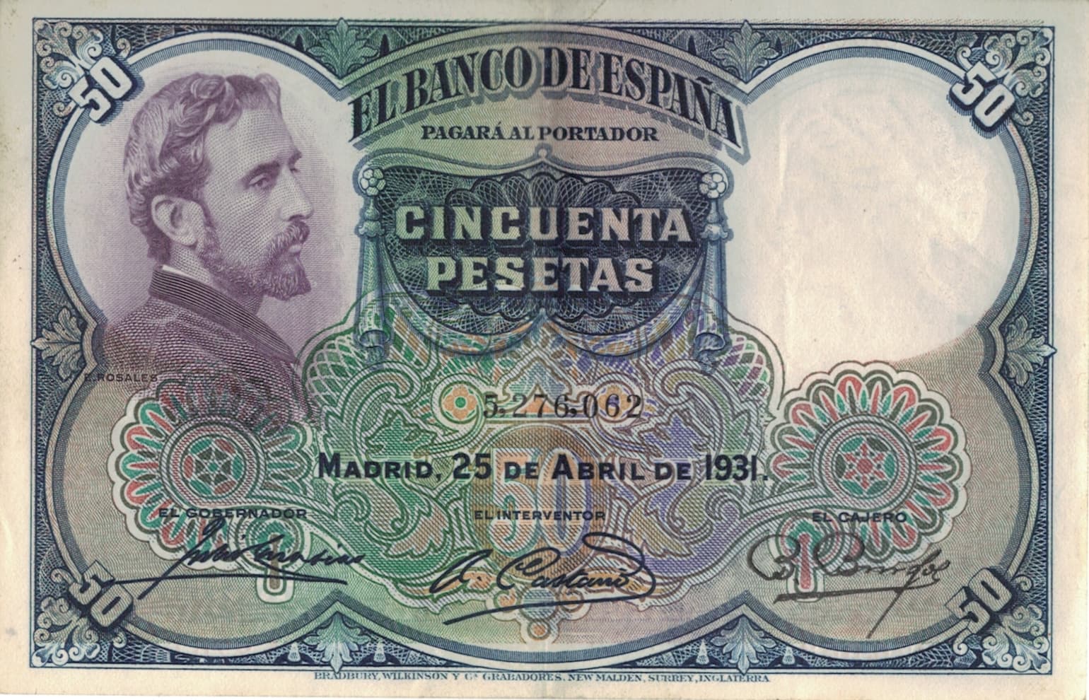 España 27 Pick 82 ad