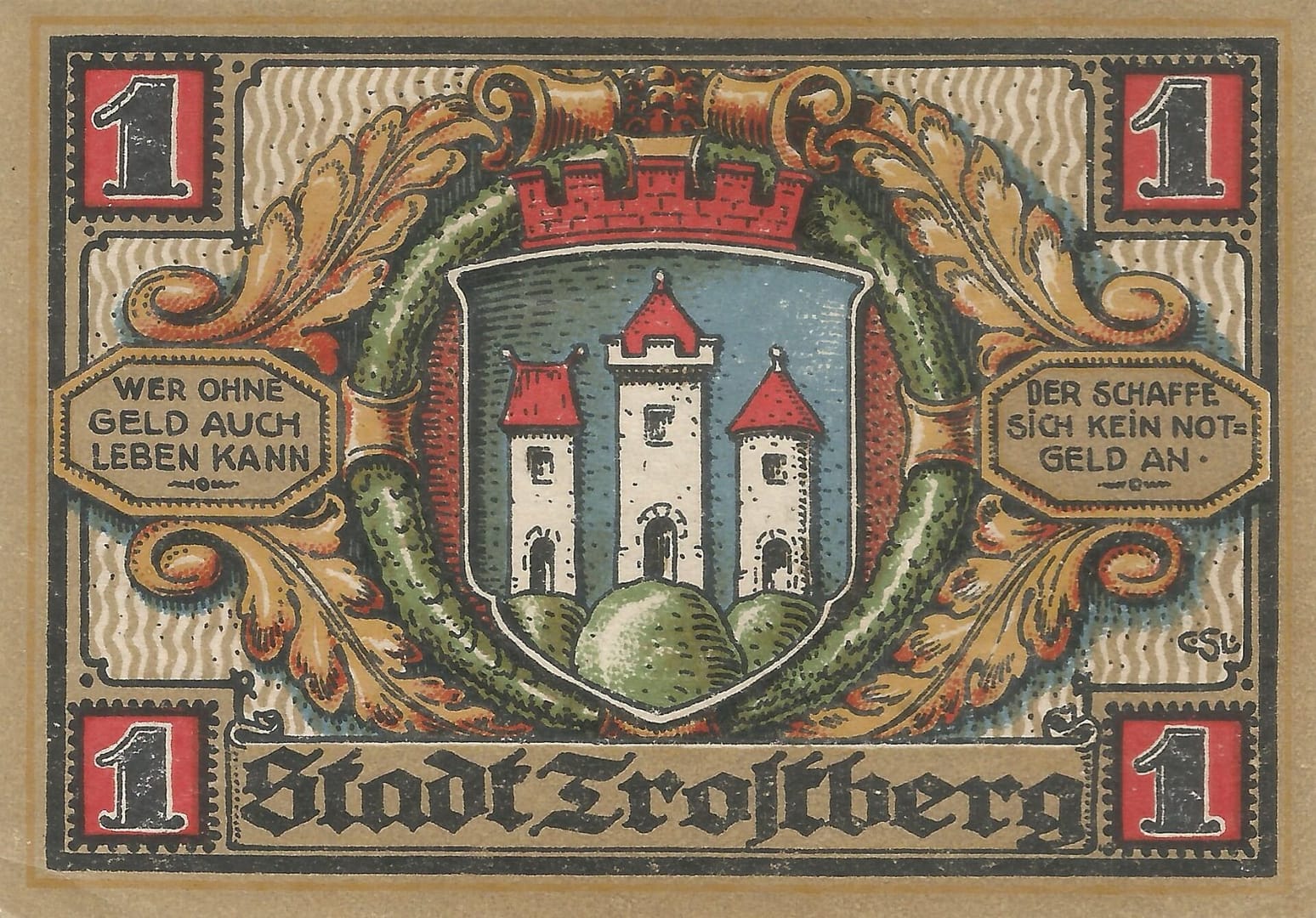 Notgeld - T 8 GM 1348.2 Reverso