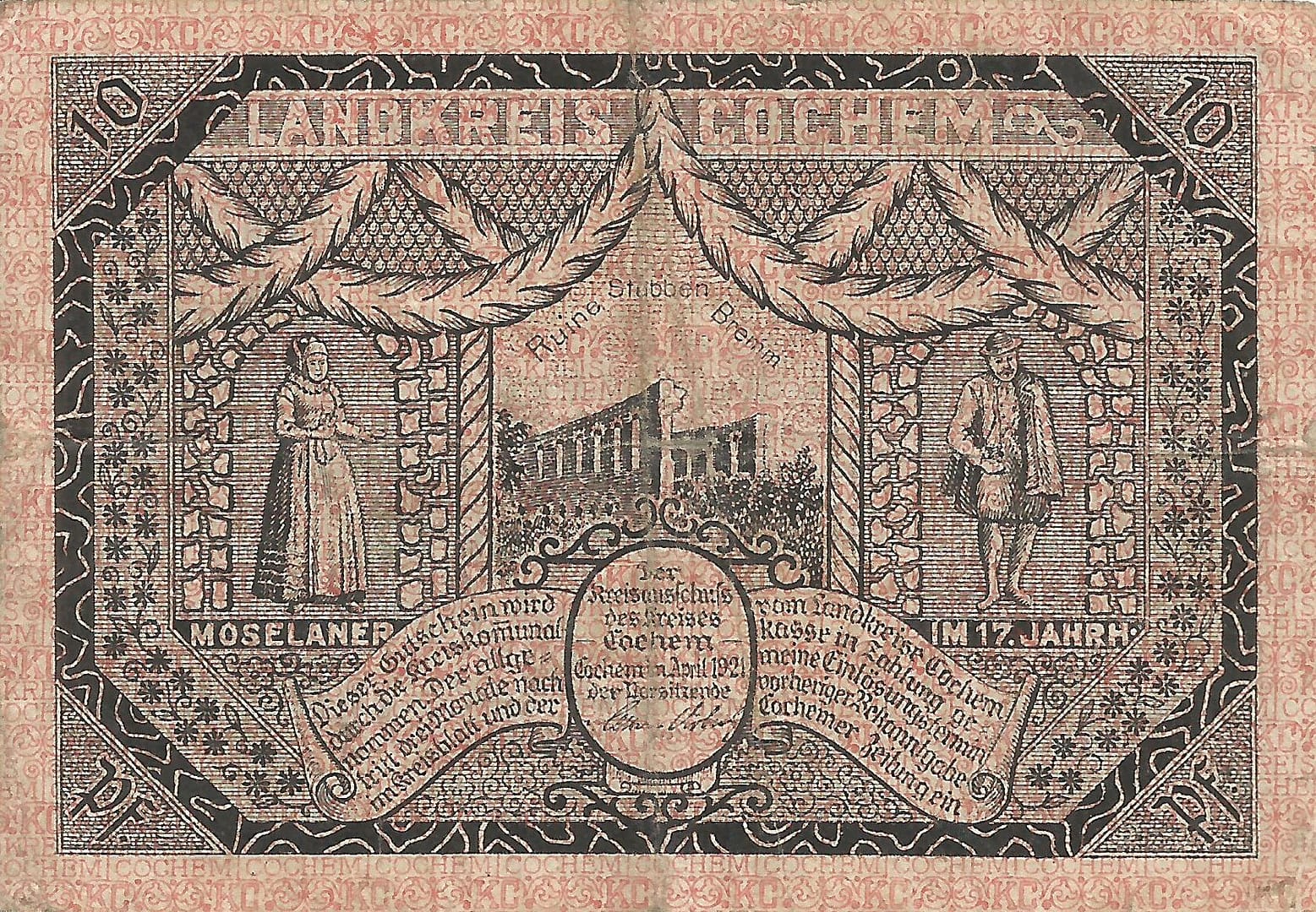 Notgeld - C 9 237.1 1 3 Anverso