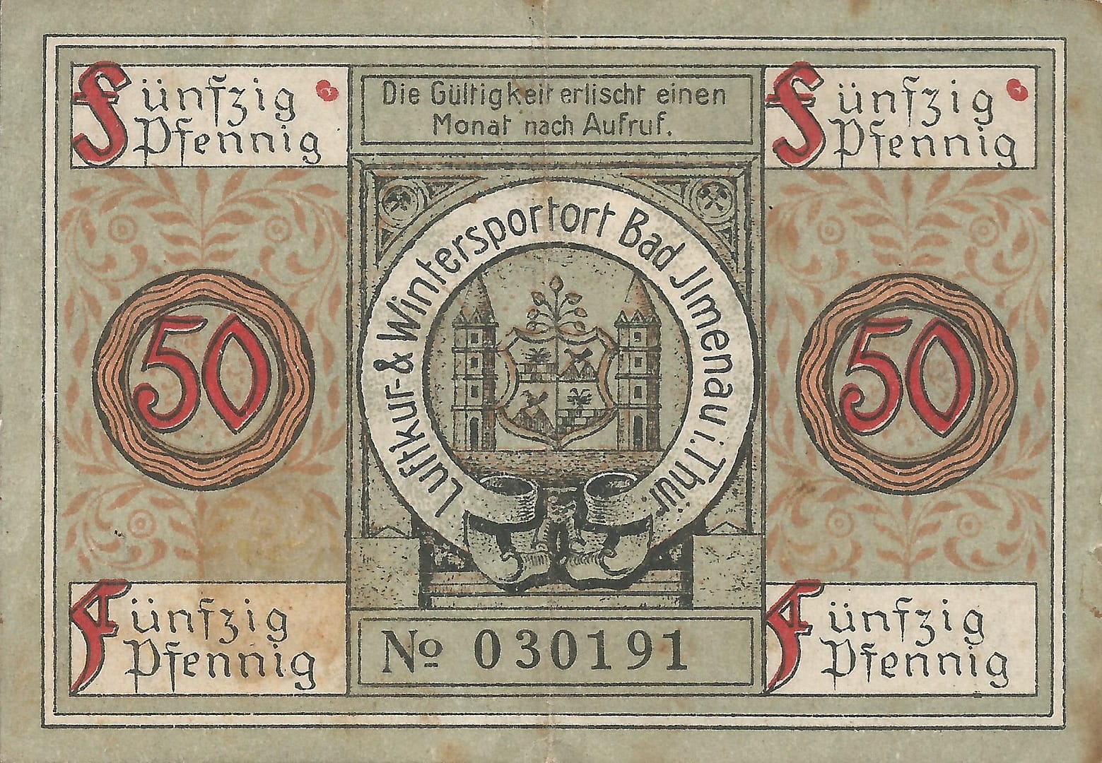 Notgeld - I 2 643.1a 4 4 Reverso