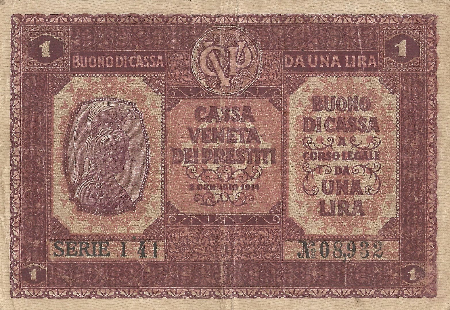 Italia 83 Pick M4 Anverso