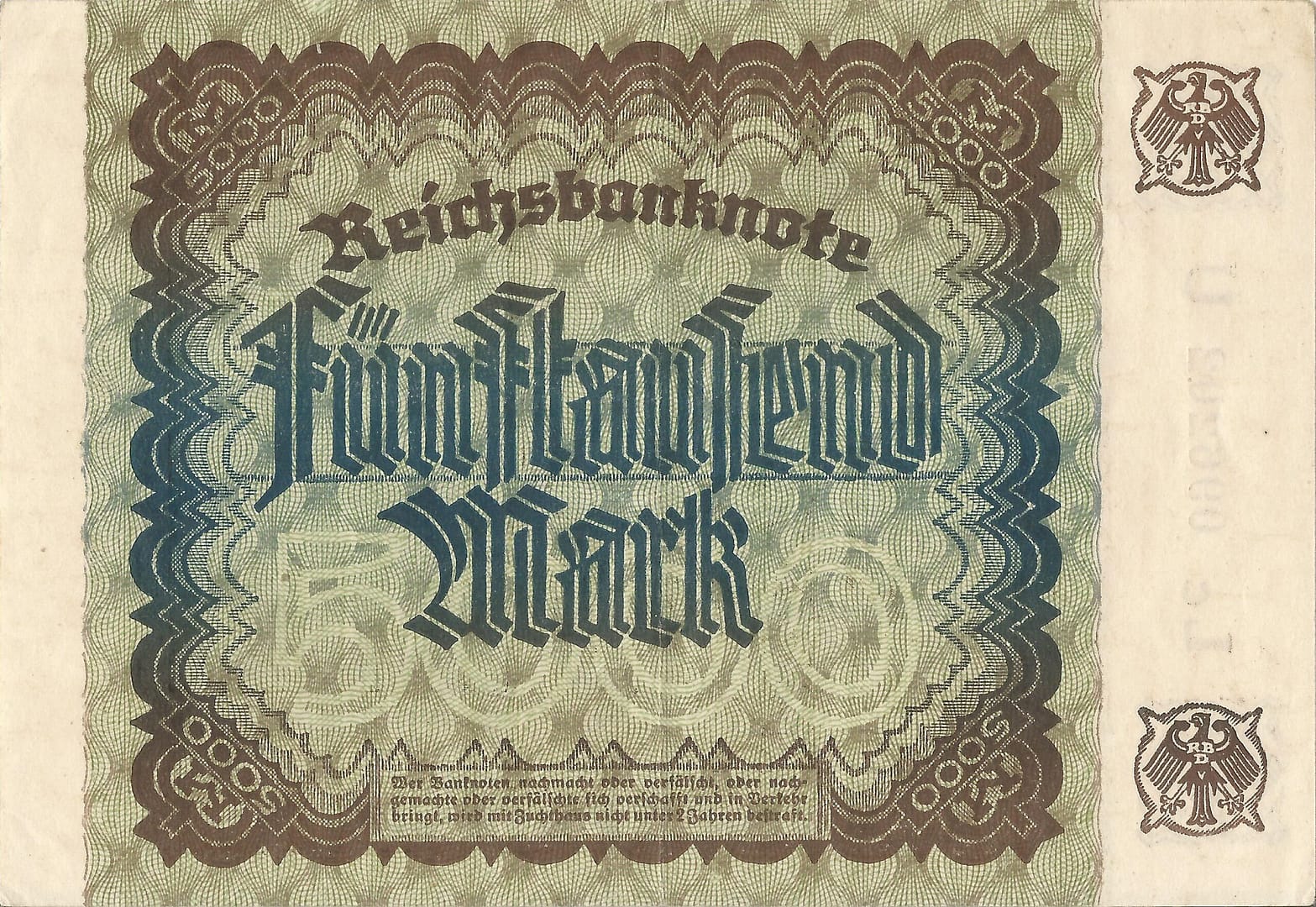 3-Papiermark (1914-1923) 24 Pick 81d Reverso scaled