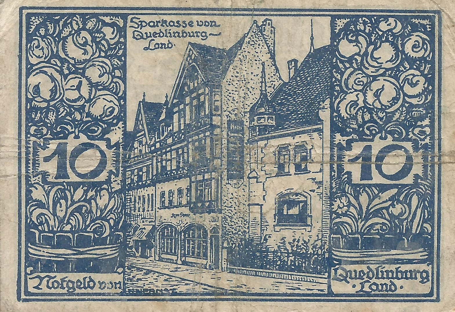 Notgeld - Q 4 1089.1a 11 40 Reverso