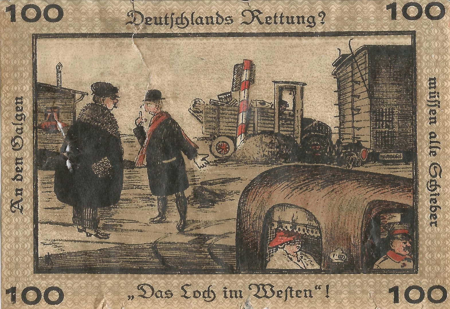 Notgeld - N 8 939.1a 4 4 Reverso