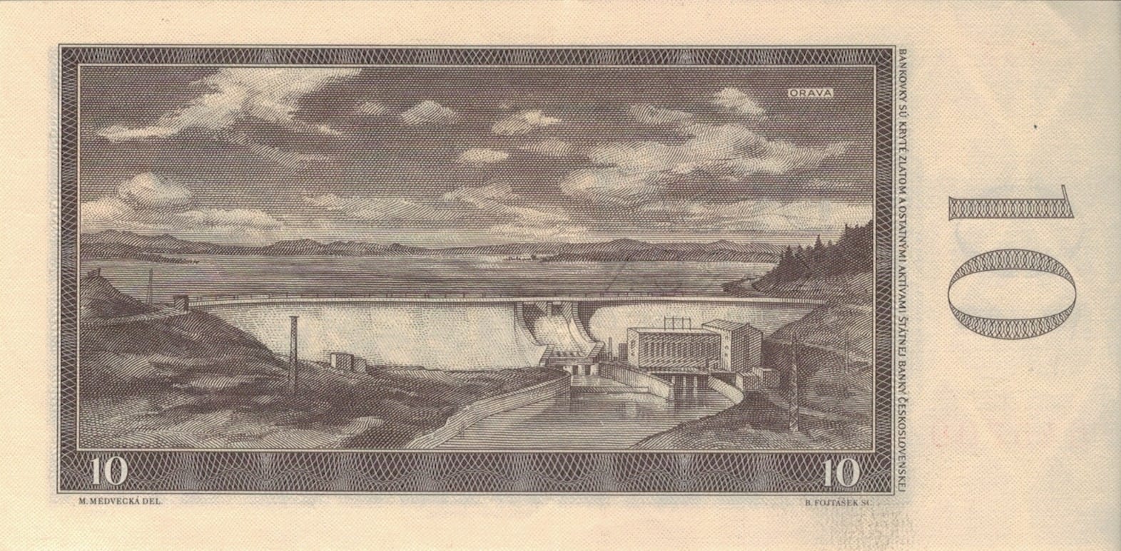 Checoslovaquia 26 Pick 88d Reverso 1