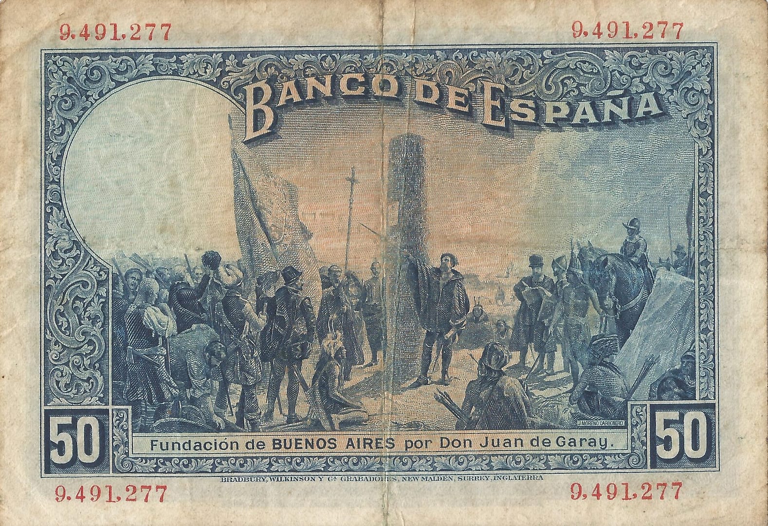 España 18 Pick 72a Reverso