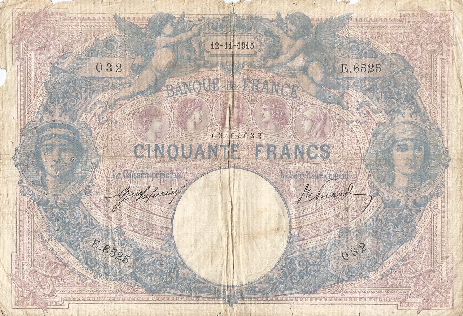 Francia 51 Pick 64e Anverso