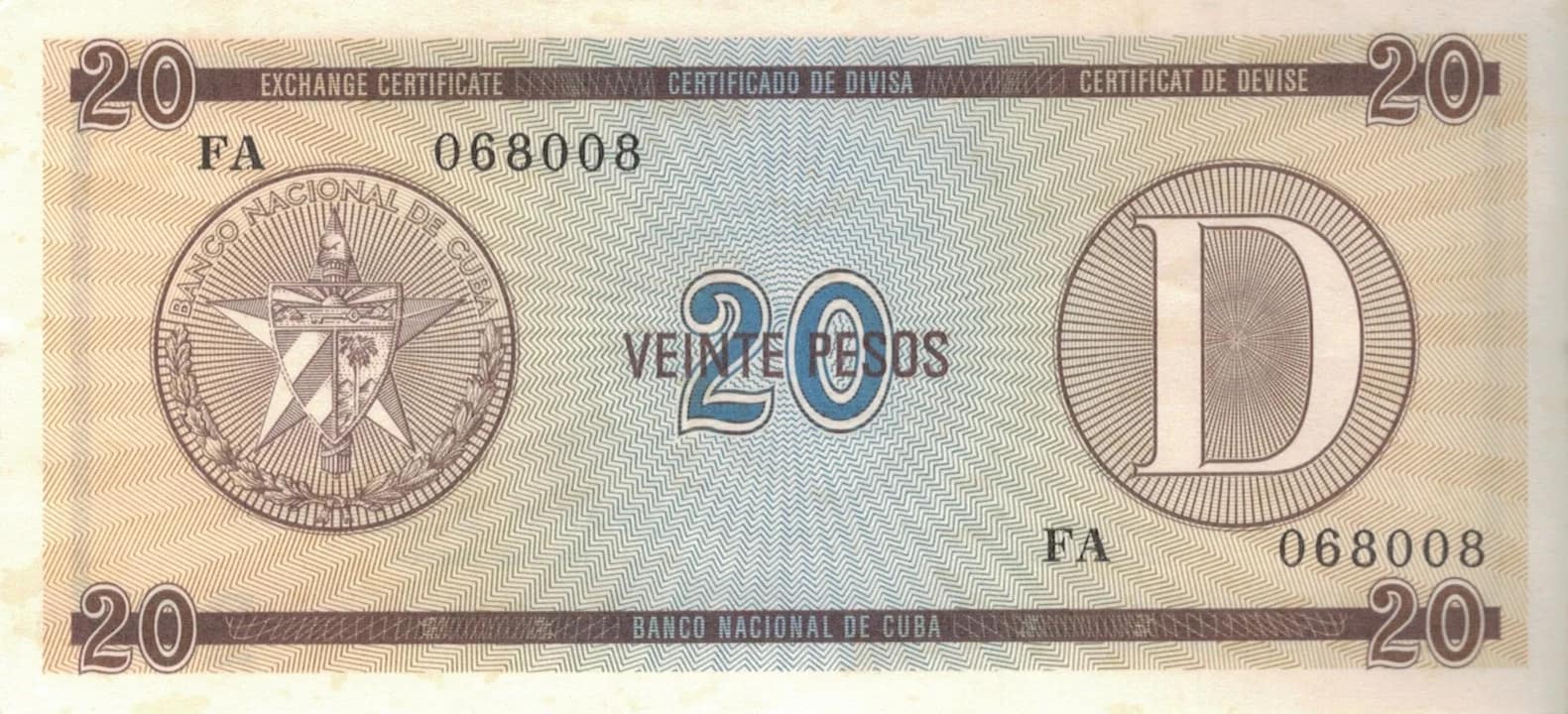 Certificados de Divisas 47 Pick FX36 ad 1 jpg