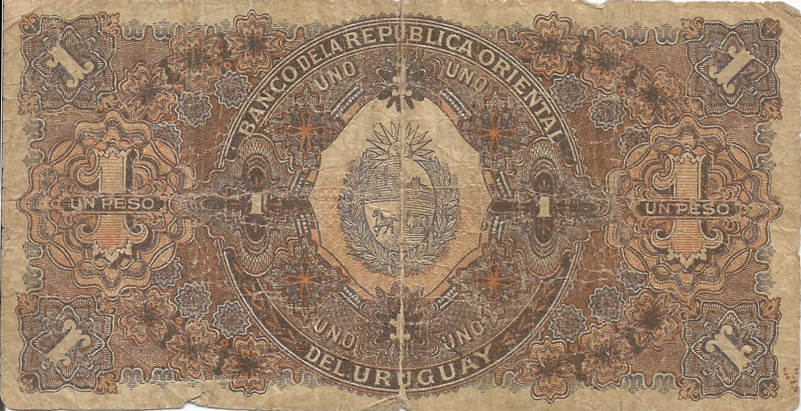 Uruguay 22 Pick 21 Reverso