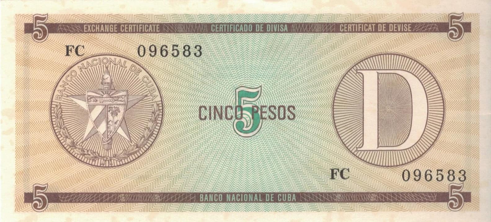 Certificados de Divisas 43 Pick FX34 ad 1 jpg