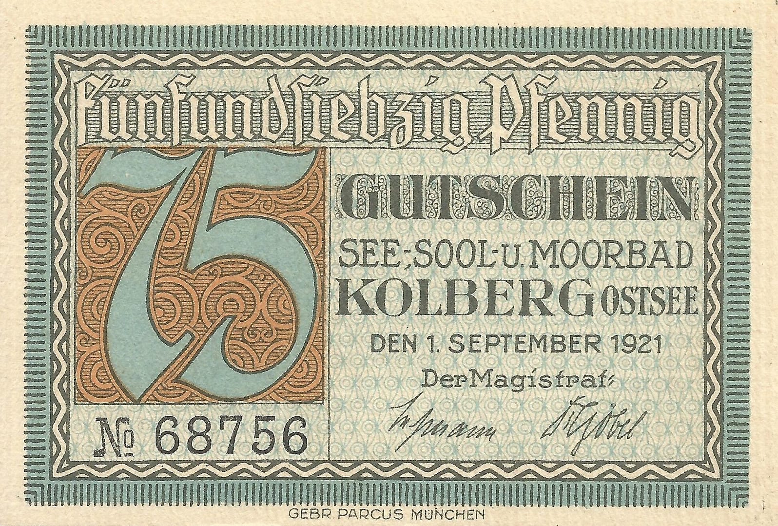 Notgeld - K 11 737.2 3 3 Anverso e1677158196655