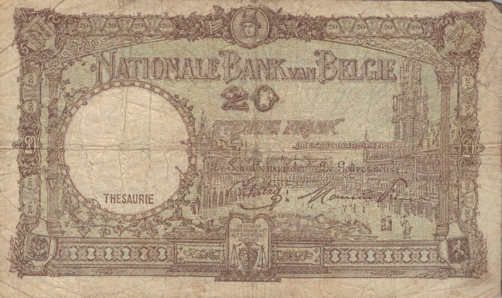 Bélgica 14 Pick 111a at e1677238822755