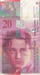 Suiza 21 Pick 68a.1 Anverso scaled