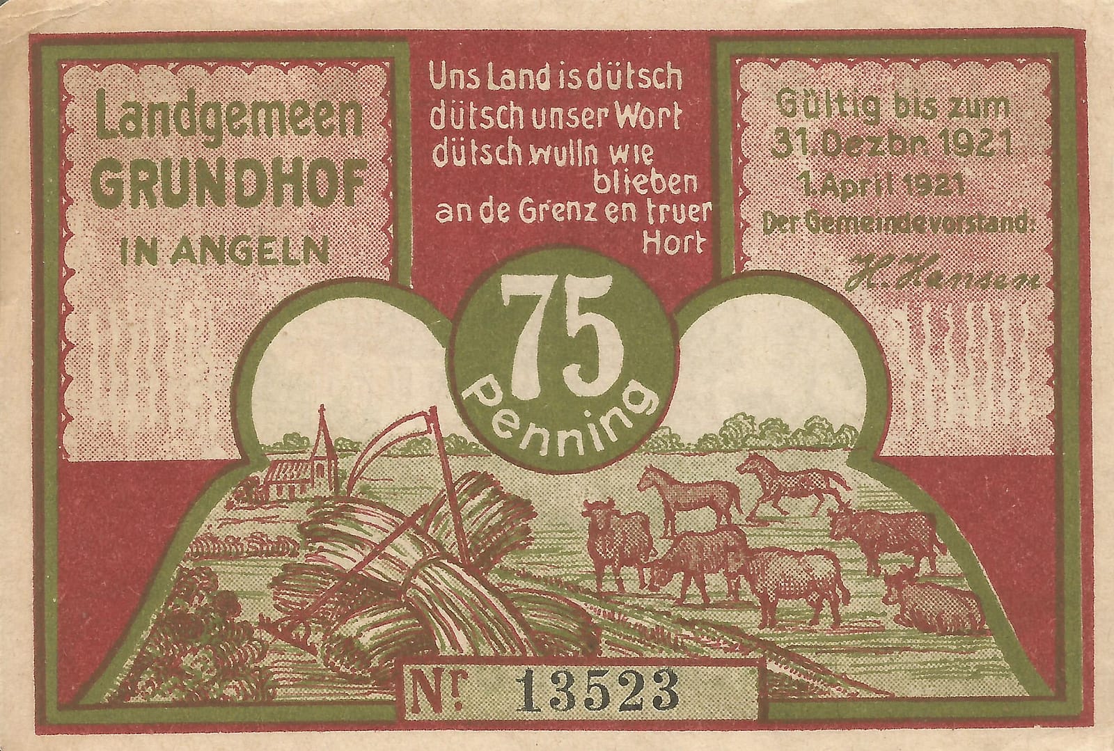 Notgeld - G 23 493.2 2 4 Anverso