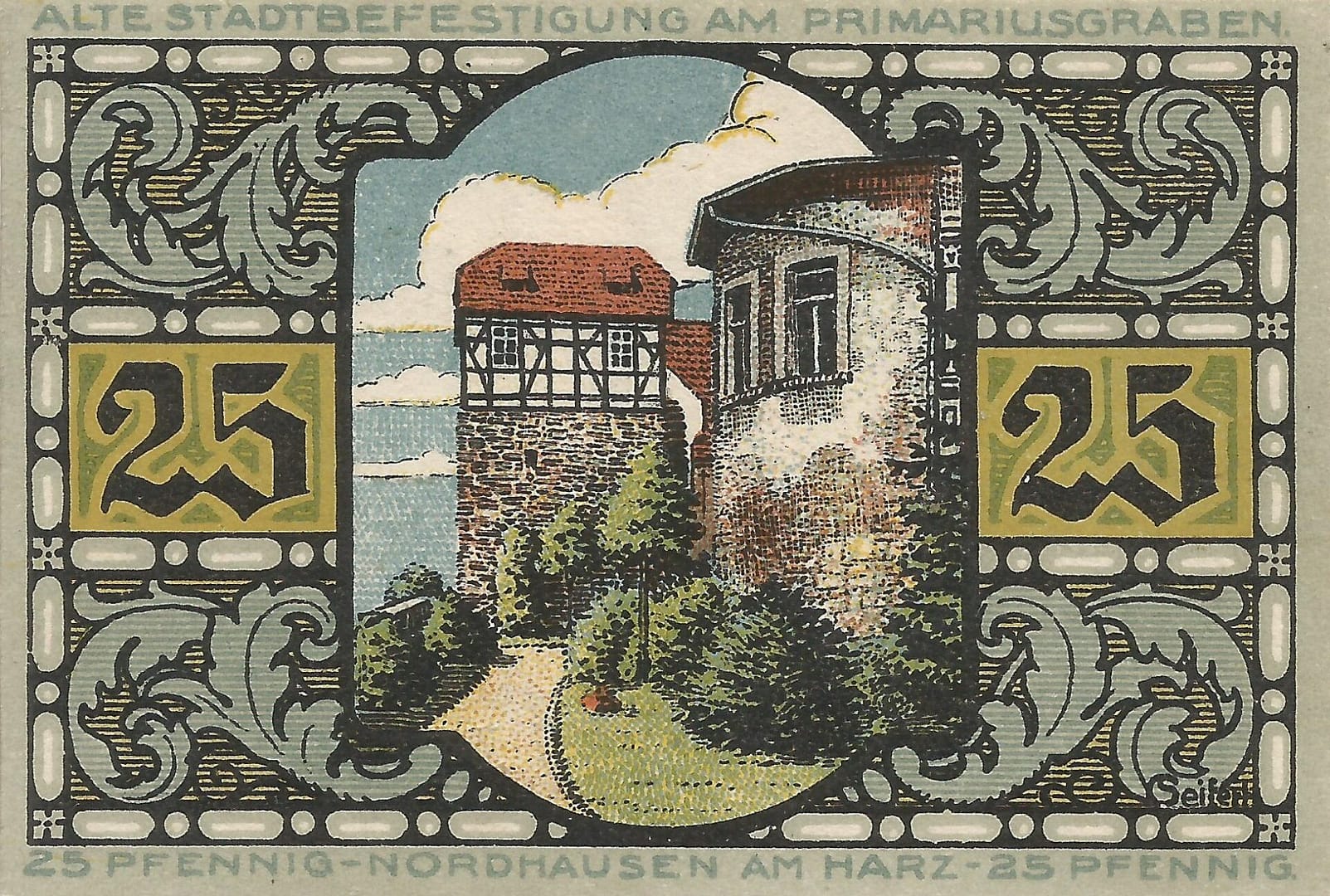 Notgeld - N 30 GM 987.1h Reverso