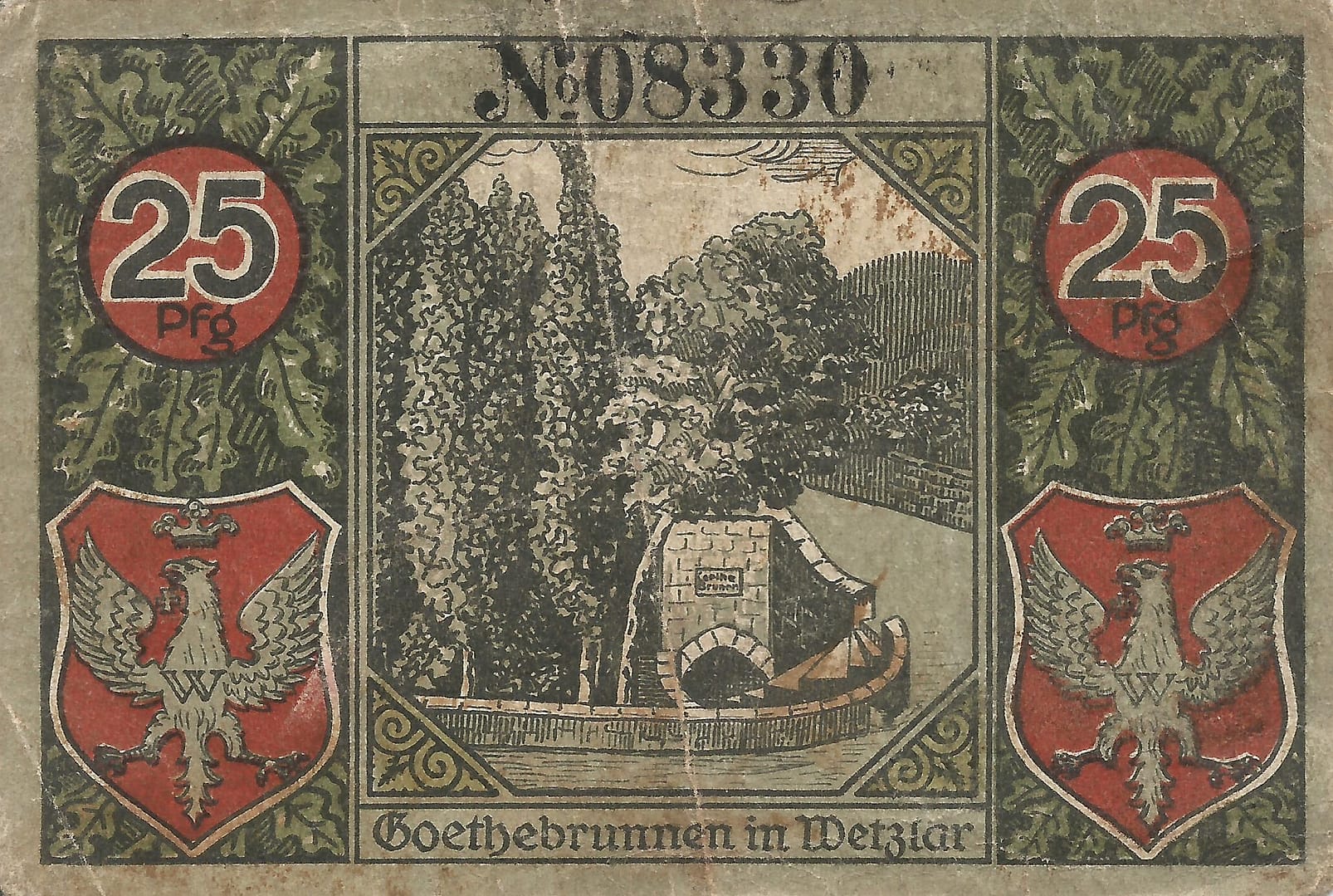 Notgeld - W 28 W36.5b Reverso