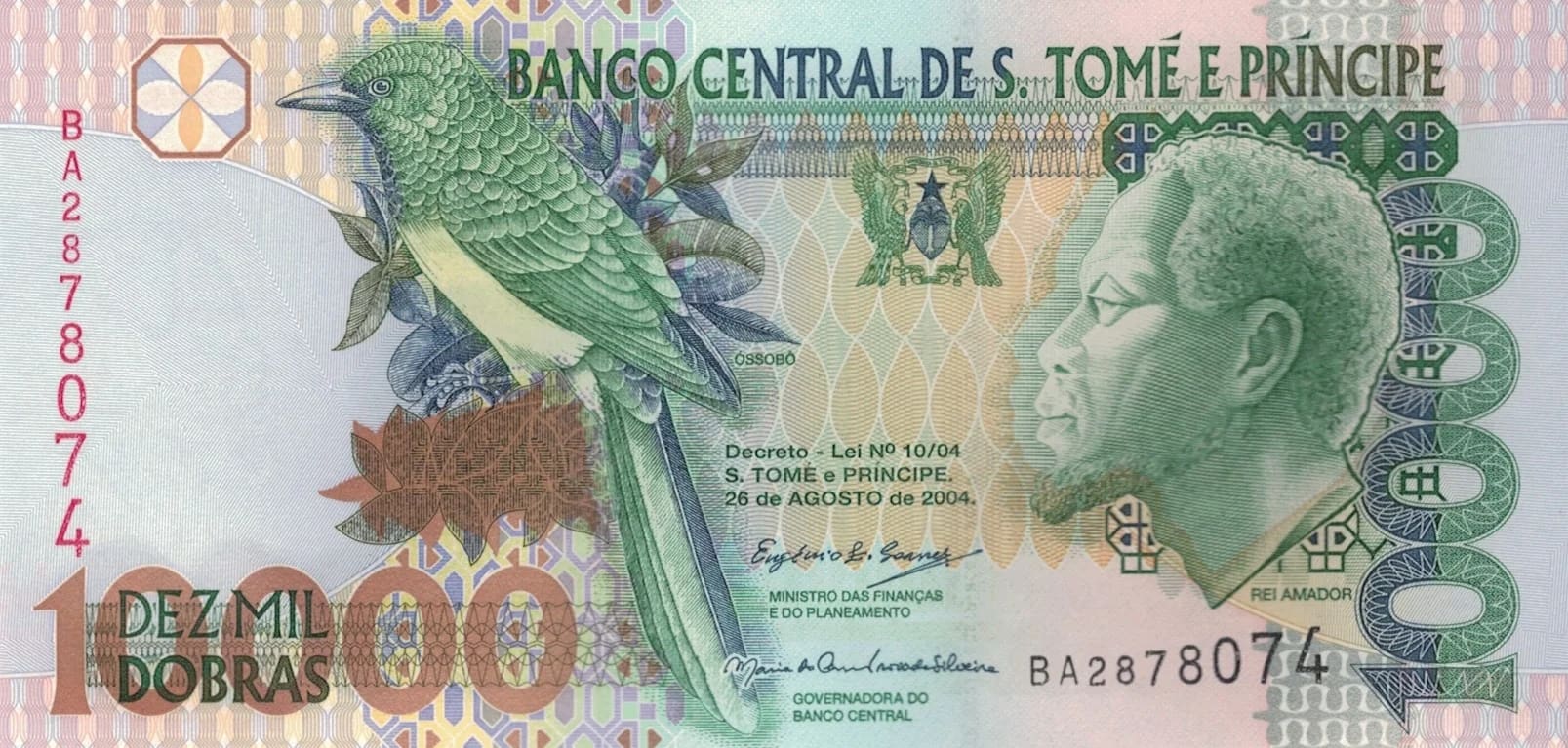 Santo Tome y Príncipe 9 Pick 66c ad jpg